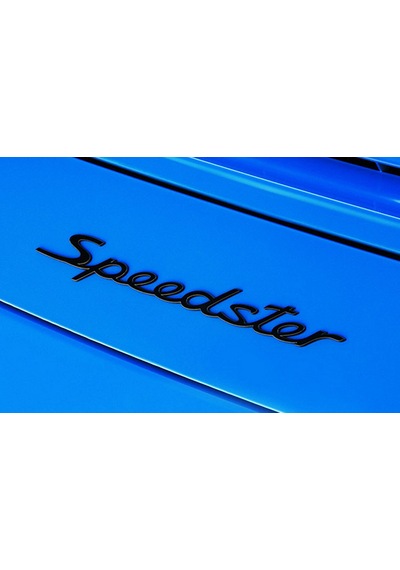 Dk Tuning Porsche 911 Speedster Bagaj Siyah Abs Yazı Logo Amblem