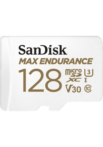 Sandisk Max Endurance Microsdxc 128gb + Sd Adapter - For Home Security Cameras &amp Dashcams