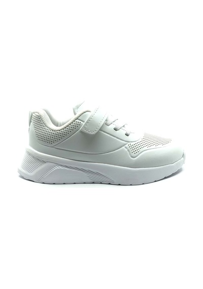 Cool Zila Unisex Beyaz Çocuk Mevsimlik Spor Ayakkabı