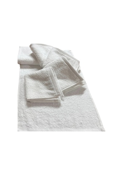 6 Adet %100 Pamuk 30x50 Cm 75 Gr 500 Gsm Profesyonel Kuaför, Berber, Manikür Ve Otel El Yüz Havlusu Beyaz