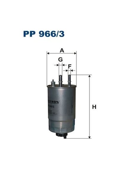 Filtron Pp966/3 Yakıt Filtresi Doblo Ducato Fiorino Linea Punto