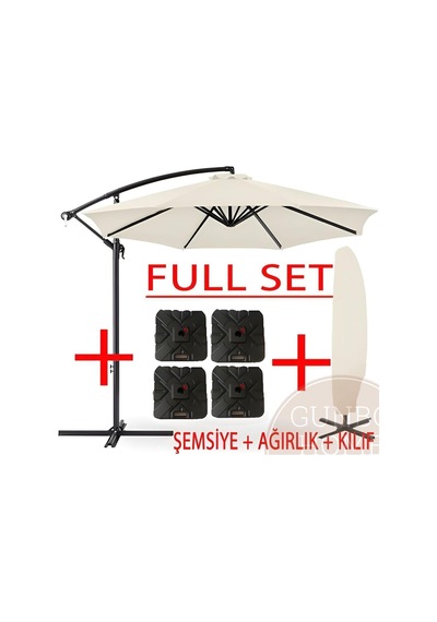 3 Mt 8 Kaburga Full Demir 21 Kg Ekru Bahçe Şemsiyesi Full Set Havuz Şemsiyesi Büyük Şemsiye Ekru Diğer 3 Mt 8 Kaburga Full Demir 21 Kg Ekru Bahçe Şemsiyesi Full Set Havuz Şemsiyesi Büyük Şemsiye Ekru Diğer