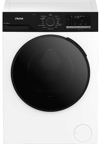 Altus AL CM 91254 D 1200 Devir 9 KG Çamaşır Makinesi Beyaz