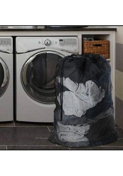 Tois Baby 1 Adet Siyah Lüx Perde Ve Çamaşır Yıkama Filesi Ipli 60x80 Cm Battal Boy