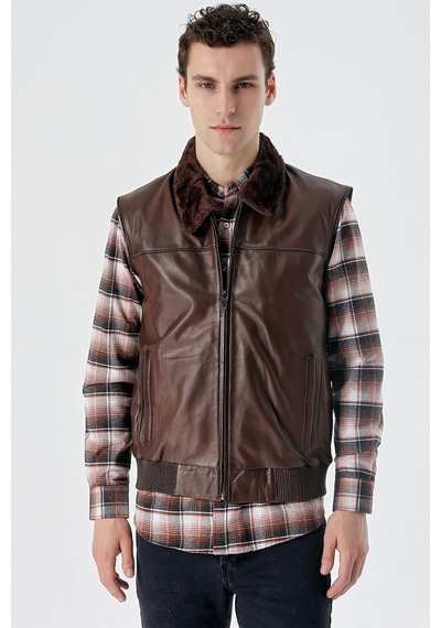 İmza Koyu Kahverengi Gömlek Yaka Hakiki Deri Comfort Fit Rahat Kesim Casual Mont 1038235208-koyu Kahverengi Koyu Kahverengi İmza Koyu Kahverengi Gömlek Yaka Hakiki Deri Comfort Fit Rahat Kesim Casual Mont 1038235208-koyu Kahverengi Koyu Kahverengi