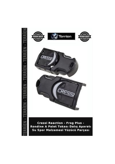 Cressi Reaction - Frog Plus - Rondine A Palet Tokası Dalış Aparatı Su Spor Malzemesi Yüzücü Parçası Standart Cressi Reaction - Frog Plus - Rondine A Palet Tokası Dalış Aparatı Su Spor Malzemesi Yüzücü Parçası Standart