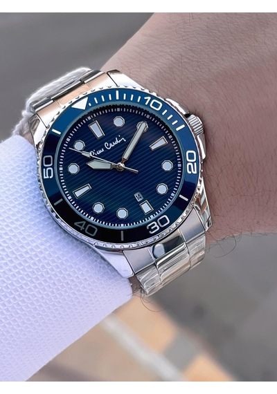 Pierre Cardin Damat Ve Nişan İçin 2 Yıl Garantili 3 Atm Suya Dayanıklı Erkek Kol Saati Ek.800311f05 Lacivert