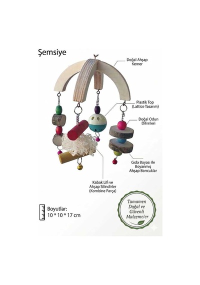 Şemsiye Kuş Oyuncağı