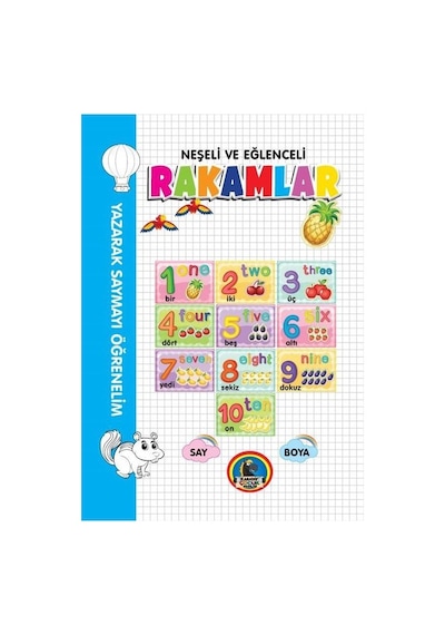Neşeli ve Eğlenceli Rakamlar- Karatay Çocuk Yayınları