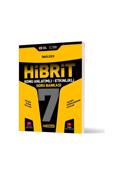 7. Sınıf Hibrit İngilizce Soru Bankası-bağlam Temelli Sorular Ve Güncel Müftedat