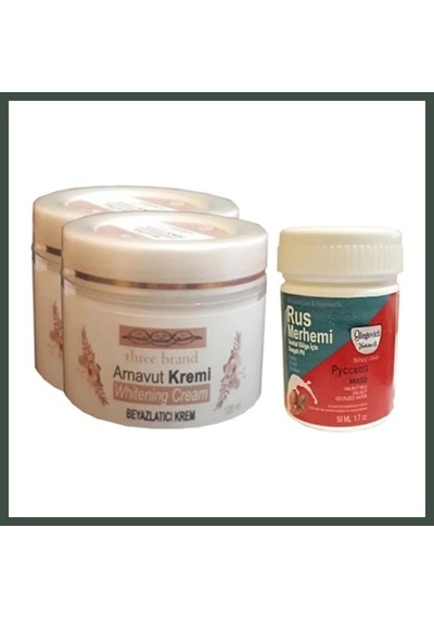 Bezos Three Brand Vücut Kremi 100 Ml Arnavut Kremi 2 Ad + Rus Merhemi 50 Ml 1 Ad Nhr 40785814