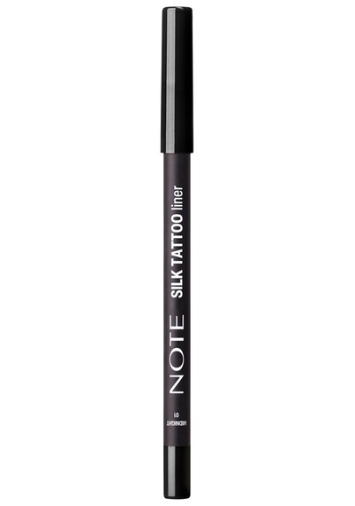 Silk Tattoo Liner Suya Dayanıklı İpeksi Jel Göz Kalemi - 01 Midnight