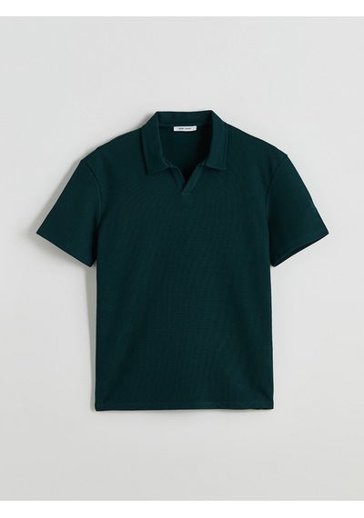 Lcw Vision Petrol Polo Yaka Pike Erkek Tişört