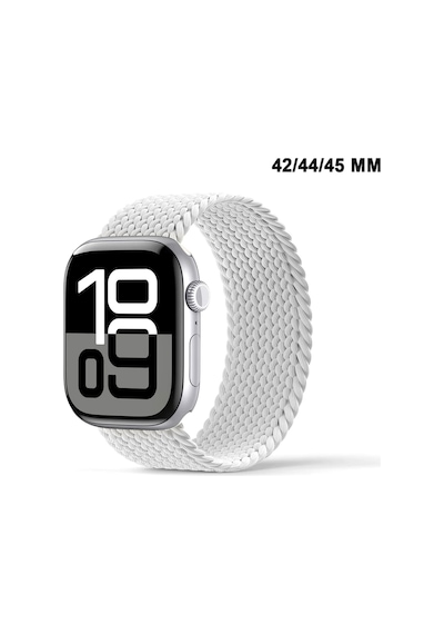 Apple Watch Uyumlu 1/2/3/4/5/6/se/7/8/9seri 42/44/45/49mm Solo Loop Kordon Kayış Silikon Sbeden Mt94
