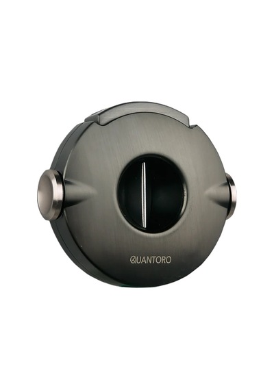 Quantoro Gunmetal Çark Mekanizmalı V-cut Puro Makası Kesici - Trz2010
