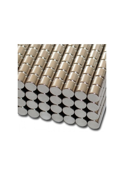 Mıknatıs, Çap 5Mm X Kalınlık 5Mm Neodyum Mıknatıs, Adet Seçmeli 20 Adet