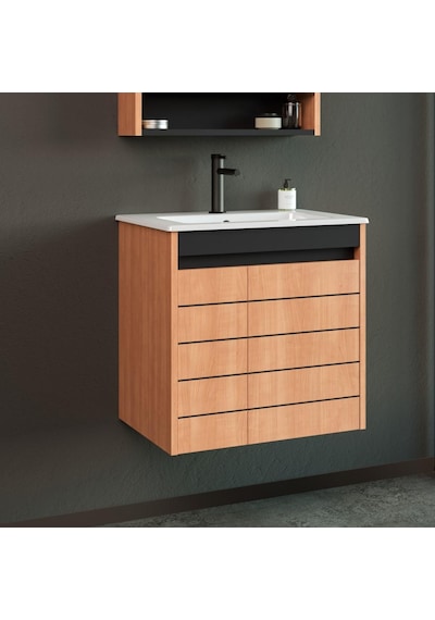 Orka Ricato 60 Cm Mdf Morgana Kiraz Banyo Dolabı Takımı Çok Renkli Orka Ricato 60 Cm Mdf Morgana Kiraz Banyo Dolabı Takımı Çok Renkli