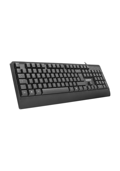 Everest Kablolu Set Usb Q Türkçe Siyah Km-619 Optik