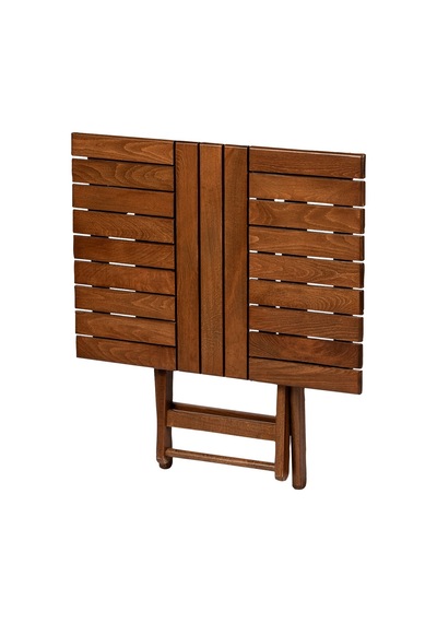 Atina 60X80 Katlanabilir Ahşap Bahçe Balkon Masası