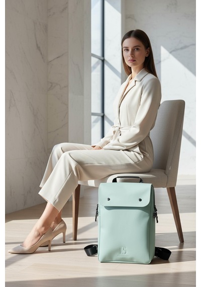 Brandsmithshop Sage Adaçayı Yeşili Dock Structured Sırt Çantası Çok Renkli