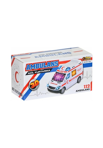 89-1189 Sesli ve Işıklı Ambulans -Can