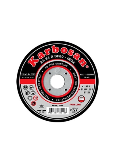 115x1.0x22 Mm Inox Kesici-10adet