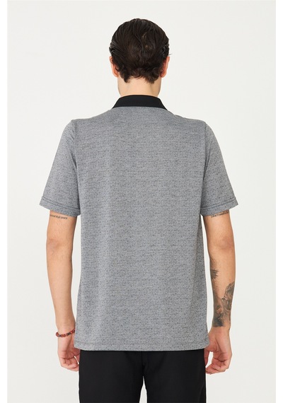 Siyah Polo Yaka T-Shirt