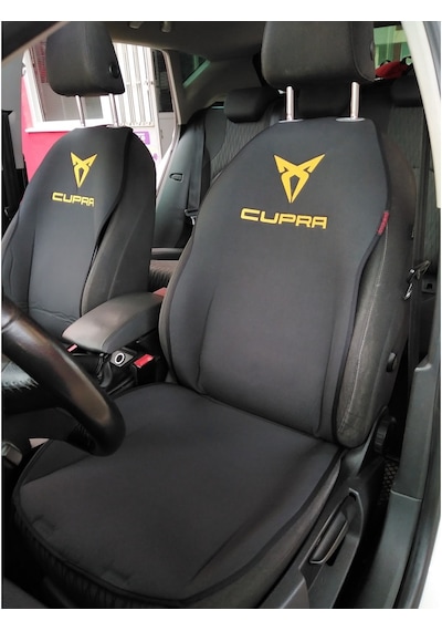 Seat Hançerli Cupra Nakışlı Ön Ikili Oto Koltuk Kılıfı