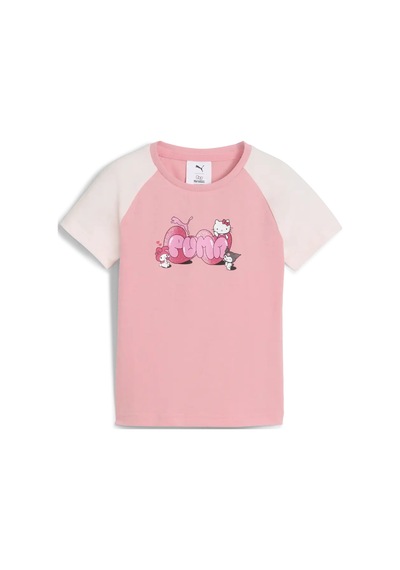 Puma X Hk&fr Slim Tee Pembe Kız Çocuk T-shirt