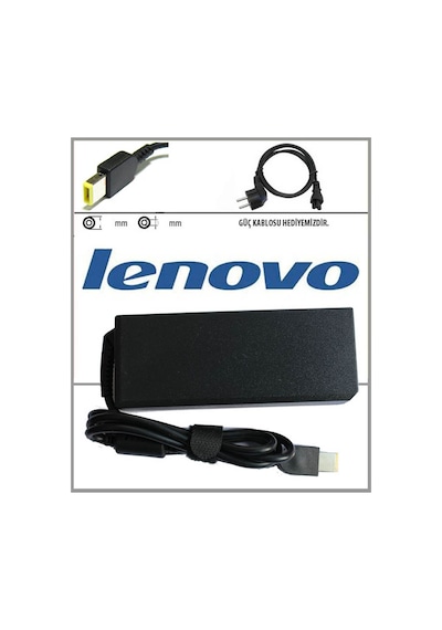 Lenovo Uyumlu Adlx65Nlc3A Adaptör Şarj Aleti 20V 3.25A 65W