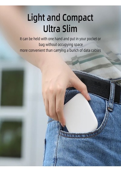 Aynalı, Standlı 8 İn 1 Çok İşlevli Type-c, Usb, Micro Lighting Po