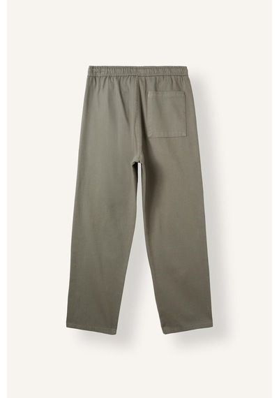 Defacto %100 Pamuk Baggy Fit Pantolon F6129ax26aukh422 Haki-kh422