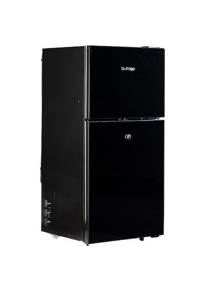 U-frigo 108 Lt 12-24v Marin/karavan Kompresörlü Buzdolabı Temperli Cam Kapak Limited Edition Siyah