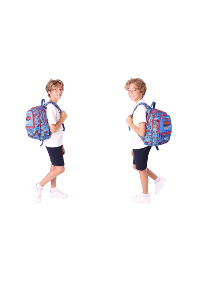 Kaukko Kids Üçlü Erkek Çocuk İlkokul Okul Çantası Seti L5268+l7268+l8268 Mavi Kırmızı - Yarış Arabası Desenli Mavi - Kırmızı Kaukko Kids Üçlü Erkek Çocuk İlkokul Okul Çantası Seti L5268+l7268+l8268 Mavi Kırmızı - Yarış Arabası Desenli Mavi - Kırmızı