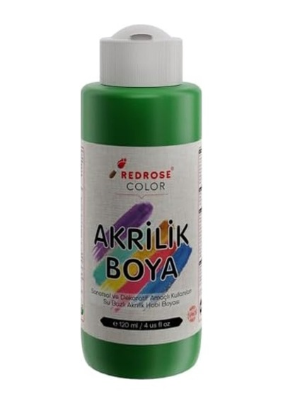 Yeşil Akrilik Boya 120 Ml 0000 Clear