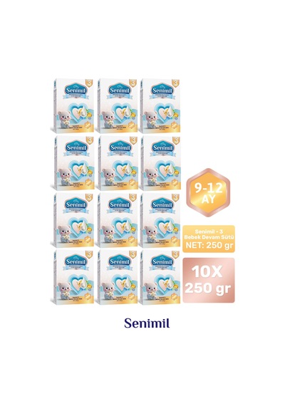 Senımıl 3 Bebek Devam Sütü 250 G 12 Adet