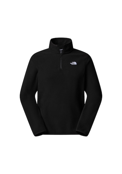 The North Face M Glacıer Fleece 1/4 Zıp Jacket Erkek Sweatshirt Nf0a8d0qjk31 Siyah