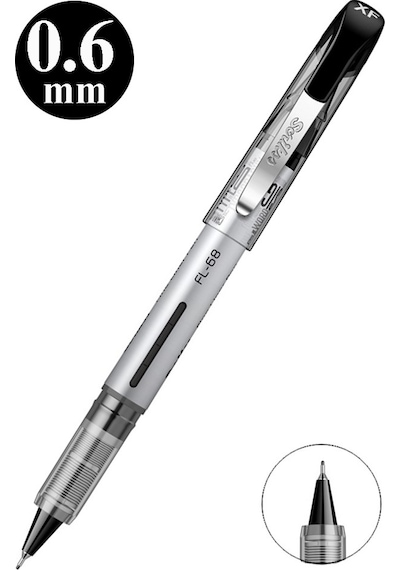 Pilot Kalem Fl-68 1 Adet Scrikss Fine Liner Pilot Kalem 0.6mm Fineliner Uçlu Pilot Kalem İnce Su Bazlı Mürekkepli Pilot Siyah