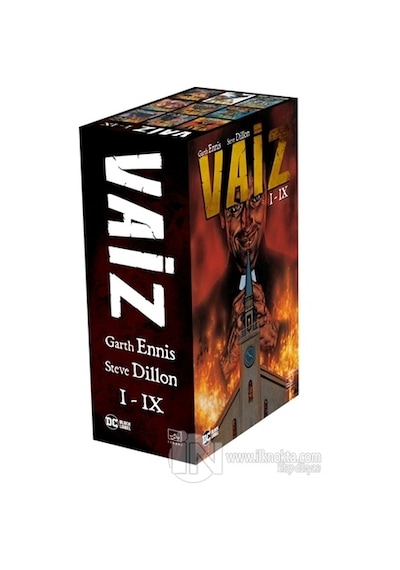Vaiz Seti-Kutulu - 9 Kitap Takım - Garth Ennis -  Steve Dillon - İthaki Yayınları