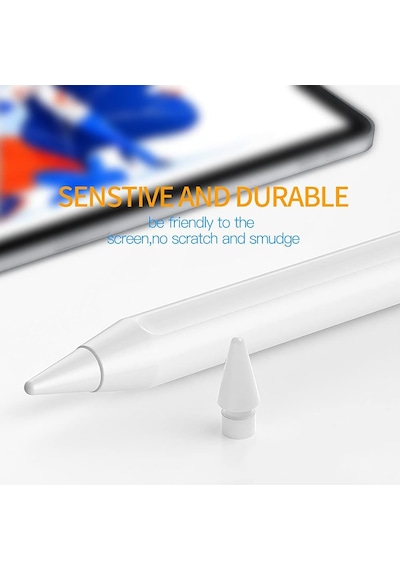 Novstrap Pencil 1-2 Nesil Uyumlu Yedek Uç 4 Adet Yedek Pencil Ucu Pencil Tips