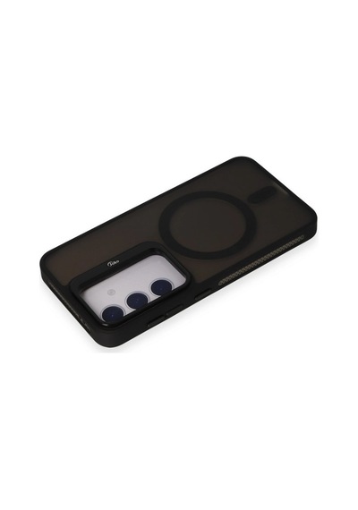 Joko Samsung Uyumlu Galaxy S24 Flet Lens Magsafe Kapak - Siyah 1