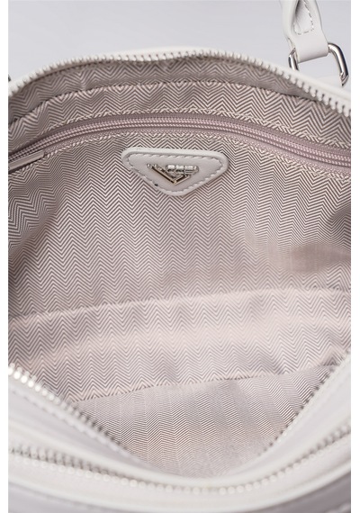 Ççs 18190 Kadın Çapraz Askılı El Çantası Gri-kırmızı