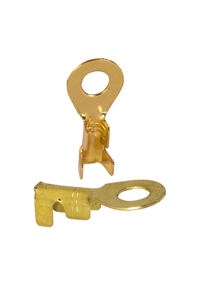 Sarı Kablo Pabuç Halka Tks-4 M4 Halka Tip Terminaller 4.2mm - 7 Adet