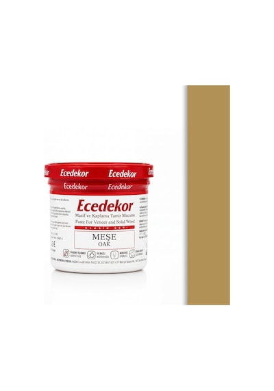 Meşe Ecedekor Ahşap Dolgu Macunu Bardak 200gr 200 G