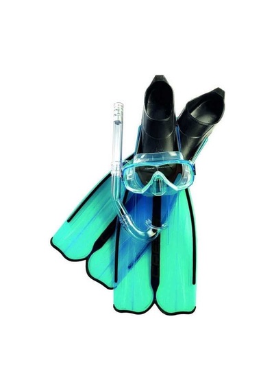 Cressi Rondinella Açık Mavi Palet Maske Şnorkel Seti No:33-34