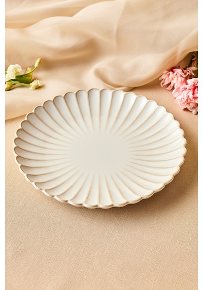 Karaca Daisy Tatlı Tabağı 15,5 Cm Krem