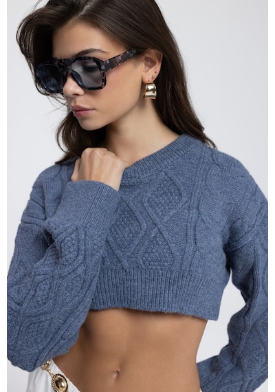 Mai Collection Mai Studios Co. Mohan İndigo Crop Kazak İndigo