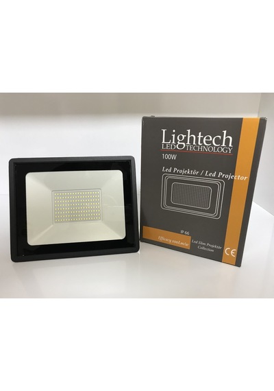 100w. Led Projektör- Lightech