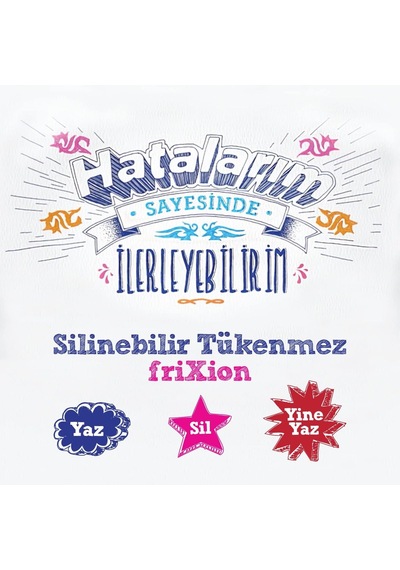 Pılot Frixion Point 0.5 - Pembe Genel