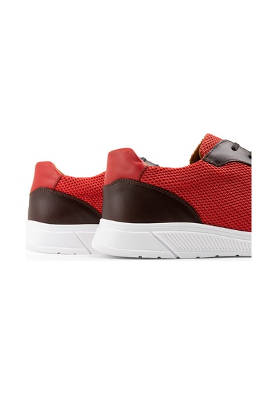 Deery Kırmızı Spor Sneaker Erkek Ayakkabı - 01879Mkrmc01 Kırmızı